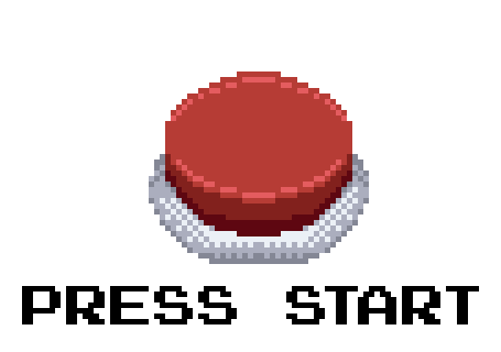 press start button animation